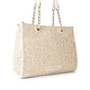 Carvela  Sorrento Midi Chain Tote Bag