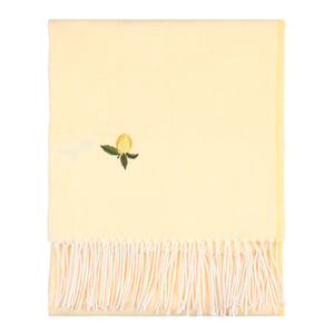 Furn Fruits Lightweight Embroidered Throw