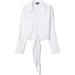 Denham Fumi wrap top pop