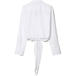Denham Fumi wrap top pop