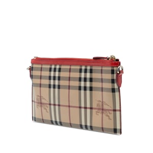 Pre-owned Haymarket Check Coated Canvas Peyton Crossbody
