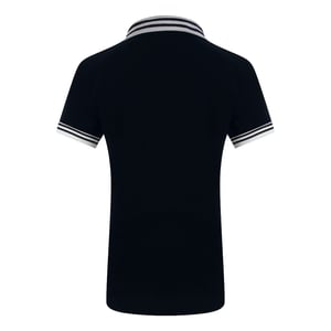 Love Moschino Navy Blue Polo Shirt Small Heart Logo