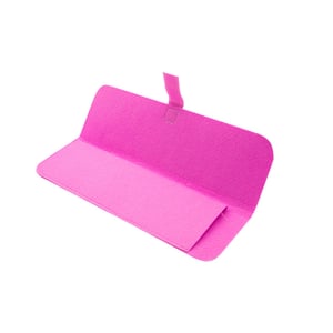 Envie Hair Straightener Heat Protection Case for Flat Iron Foldable Design, Pink