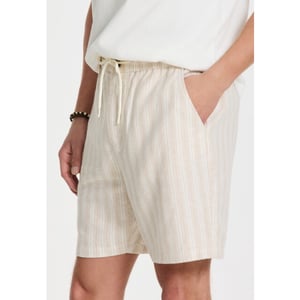 Shiwi 1425102977 lewis stripes 1057 beige - short