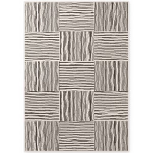 Ted Baker Ted baker haringey buitenkleed zwart wit- 200x300 cm
