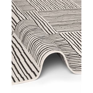 Ted Baker Ted baker haringey buitenkleed zwart wit- 200x300 cm
