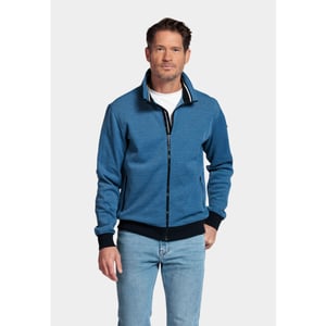 Baileys Vest sweat cardigan zip 2-tone ox 512258/68