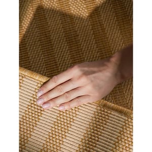 Ted Baker Ted baker haringey buitenkleed geel- 160x230 cm