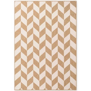 Ted Baker Ted baker haringey buitenkleed jute wit- 160x230 cm