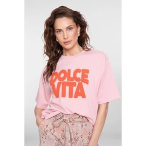 Geisha 62090-41 422 sweat scuba toweling light pink/orange