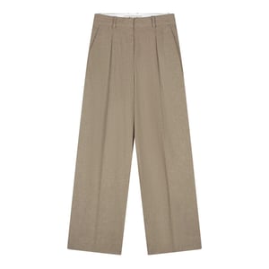 Olaf Linen tailored trousers pantalons w240408