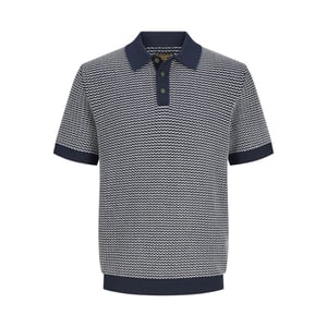 Jack & Jones Jprblukingsley knit polo ss dessin