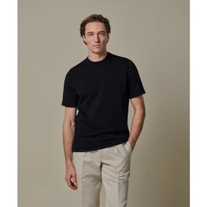 Profuomo Ppxt10009a t-shirt crew neck ss navy