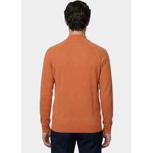 Innocente Half zip half zip met structuur 326/8040 brique