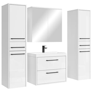Badplaats Badkamermeubel set florence 60 cm xl – hoogglans – hangend