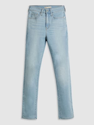 Womens Eternal Indigo Light 724 High Rise Straight Jean