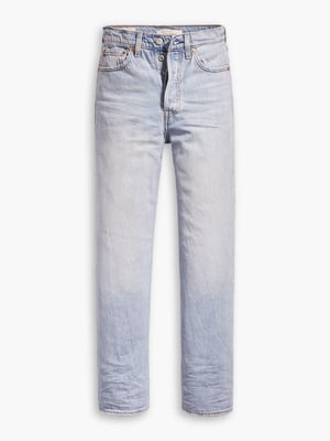 Womens Middle Road Ribcage Straight Ankle Jean