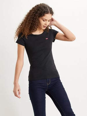 Womens Mineral Black 2 Pack Crew Neck T-Shirt