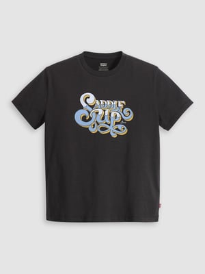 Womens Saddle Up Duotone Pirate Black Graphic Print Classic T-Shirt