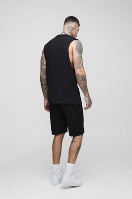 Tall Reguar Fit Basic Drop Armhole Tank