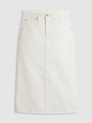 Womens Snowing In La Back Slit Skirt