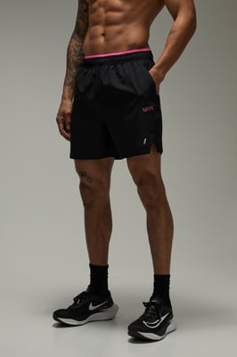 Man Active Perforated 5inch Neon Shorts