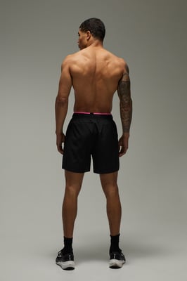 Man Active Perforated 5inch Neon Shorts