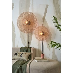 Good&Mojo Wandlamp cango bamboe Ø40cm