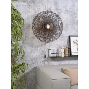Good&Mojo Wandlamp cango bamboe Ø60cm