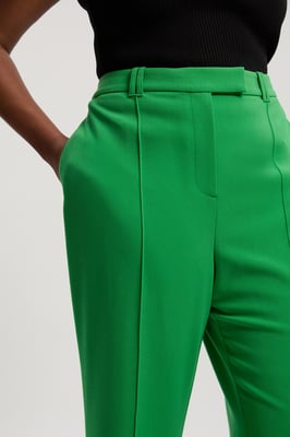 Plus Size Compact Stretch Bootcut Tailored Trouser