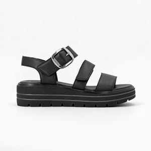Remonte D3n50 Womens Ankle Strap Sandals Black