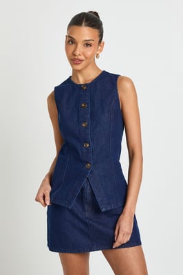 Button Down Waistcoat