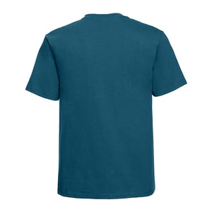 Russell Europe Mens Classic Heavyweight Ringspun Short Sleeve T-Shirt (Petrol Blue)