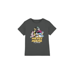 Disney Kinderen/Kinderen Mickey Mouse Friends T-shirt (Houtskool)