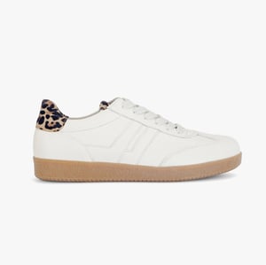Gabor West Womens Court Trainers Cream
