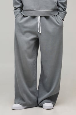 Essential Washed Extreme Wide Leg Jogger