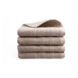 DoubleLife Handdoeken 50x100 cm set van 4 100% katoen, waarvan 50%