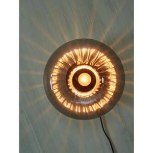 It's about RoMi Wandlamp brussels antraciet Ø27cm