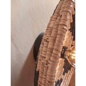 Good&Mojo Wandlamp andros /zwart Ø45cm