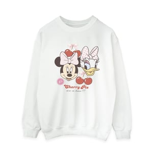 Disney Dam Cherry Pie Minnie Mouse Sweatshirt (Vit)