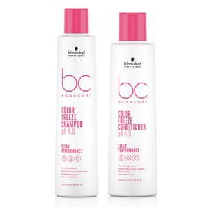Schwarzkopf Bc Clean Color Freeze Silver Shampoo 250ml And Conditioner 200ml Duo