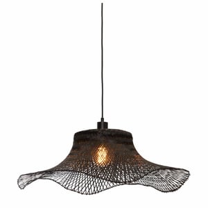 Good&Mojo Hanglamp ibiza bamboe zwart 65x65x20cm