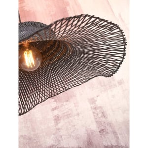 Good&Mojo Hanglamp ibiza bamboe zwart 65x65x20cm