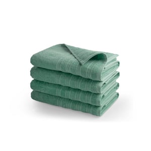 DoubleLife Handdoeken xl 70x140 cm set van 4 100% katoen, waarvan 50%