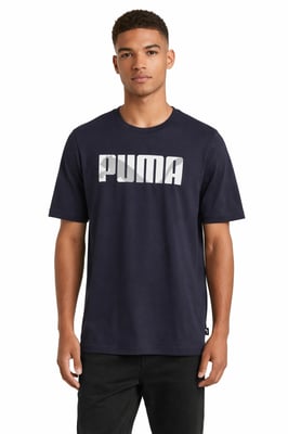 Puma Mens Cotton Single Jersey Graphic Logo T Shirt 677185
