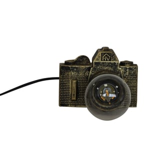House Vitamin Camera lamp-15x11cm-incl. gloeilamp-polyresin--