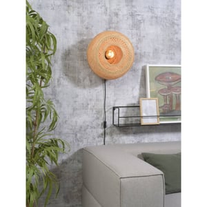 Good&Mojo Wandlamp palawan bamboe Ø40cm