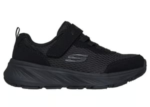 Skechers Boys / Girls Edgeridge Trainers School Shoes Black 404800l
