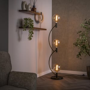 Hoyz vloerlamp arcus 3-lichts sienna