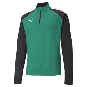 Puma Mens Teamliga 1/4 Zip Tracksuit Drill Top 657236